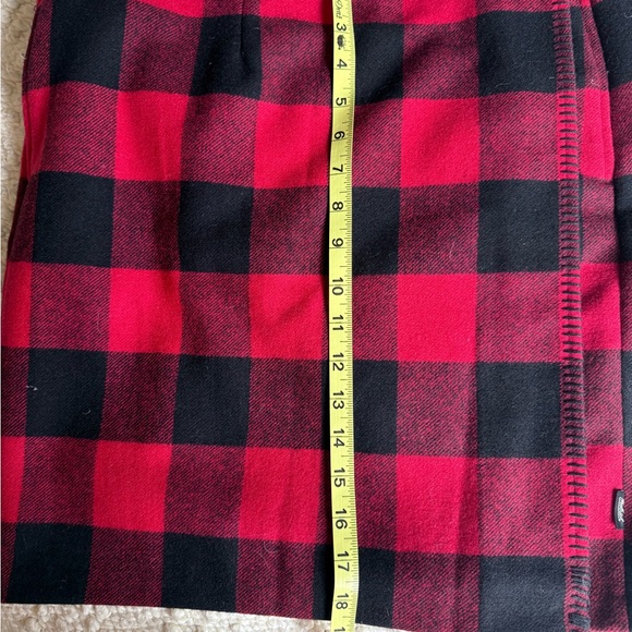 Woolrich Red and Black Buffalo Plaid Mini Skirt - Picture 4 of 7
